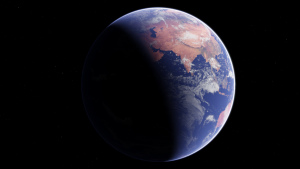 Present day Earth